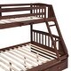 preview thumbnail 9 of 31, Twin Over Full Bunk Bed with Drawers,Ladder and Staircase For Bedroom