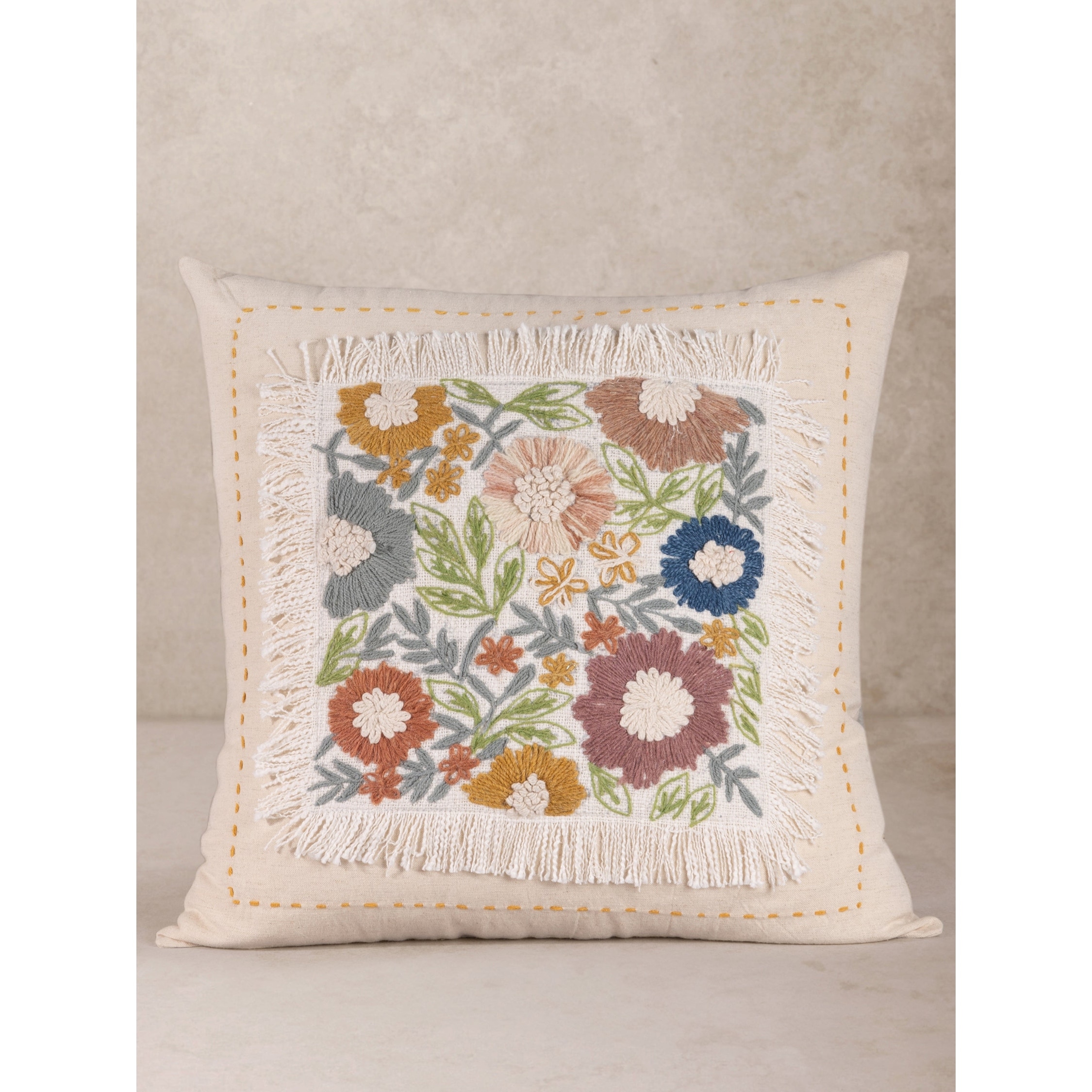 Perth Botanical Textured Pillow Cover