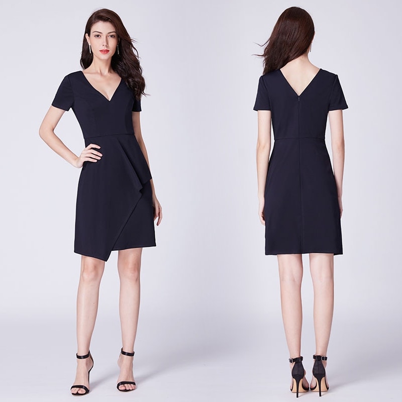 Shop Ever Pretty Womens Fashion V Neck Short Sleeve Bodycon Wear