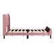 preview thumbnail 59 of 72, Twin/Full/Queen Size Velvet Upholstered Platform Bed Frame with Headboard and Wooden Slats Support, No Box Spring Needed