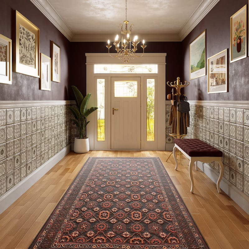 Merola Tile Ritz Anticatto White 7-7/8" x 7-7/8" Ceramic Wall Tile