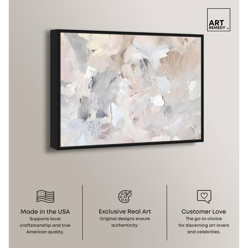 Soft Colors Fade II Canvas by Art Remedy