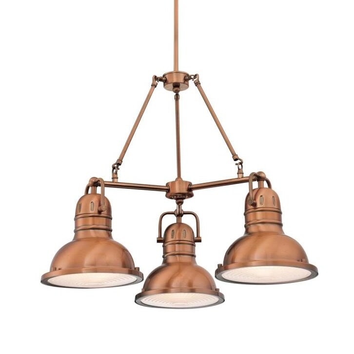 Westinghouse 6333800  Boswell 3 Light 26" Wide Chandelier - Chandeliers For Bedrooms by Overstock.com