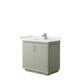 Option Light Green, Nickel Trim, White Quartz Top