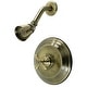 preview thumbnail 7 of 5, Kingston Brass Vintage Shower Trim with 1.8 GPM Single Function Shower Antique Brass