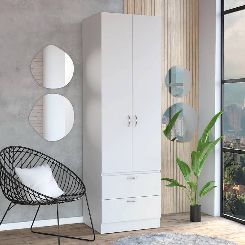 Vicco Armoire - White