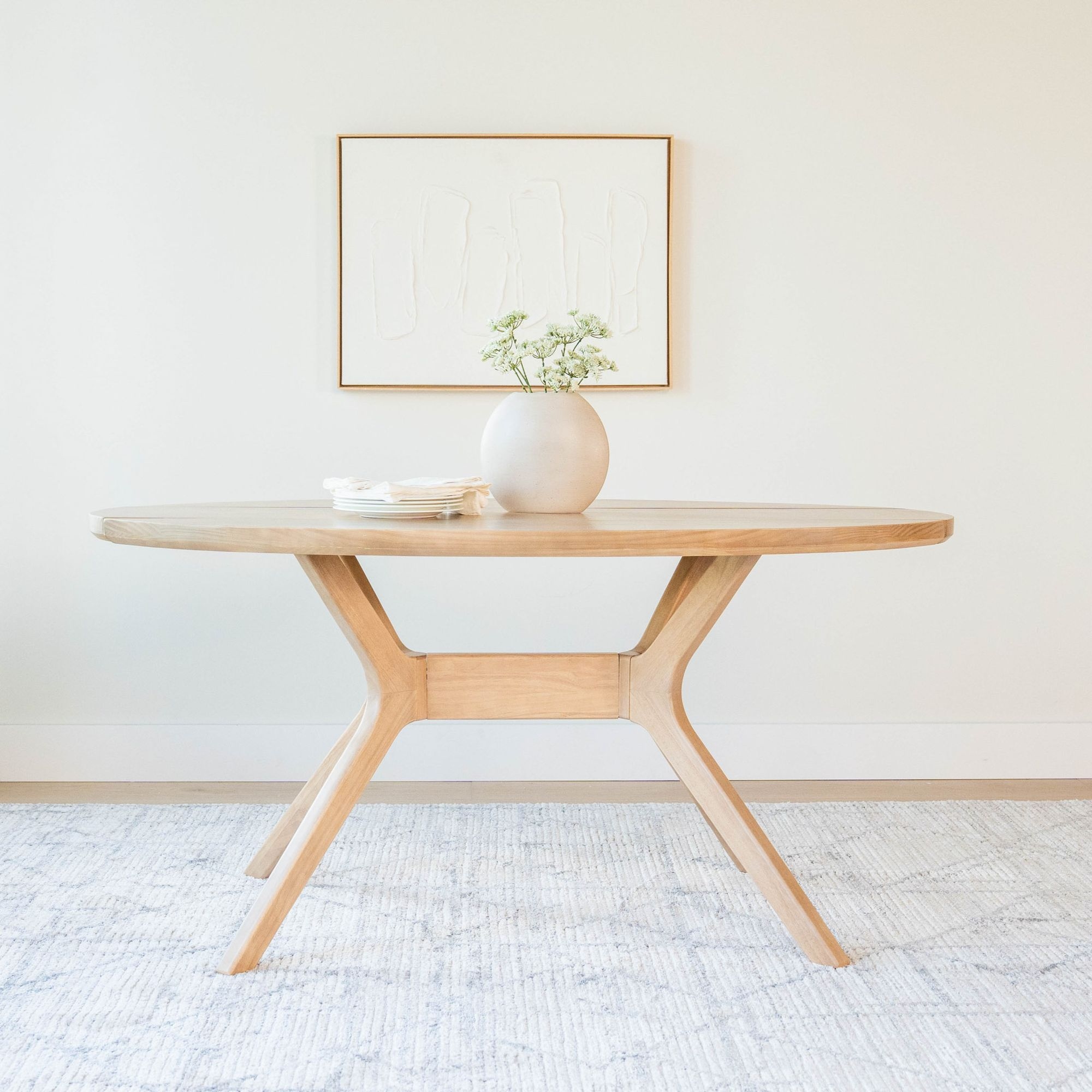 Verso Oval Dining Table - 62 inches - On Sale - Overstock - 42908262