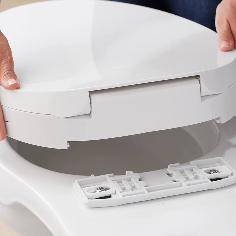 98804CP0 Purewash M300 Elongated Manual Bidet Toilet Seat With Chrome