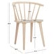 preview thumbnail 35 of 53, SAFAVIEH Country Classic Dining Blanchard Dining Chairs (Set of 2) - 21"W x 21"D x 30"H