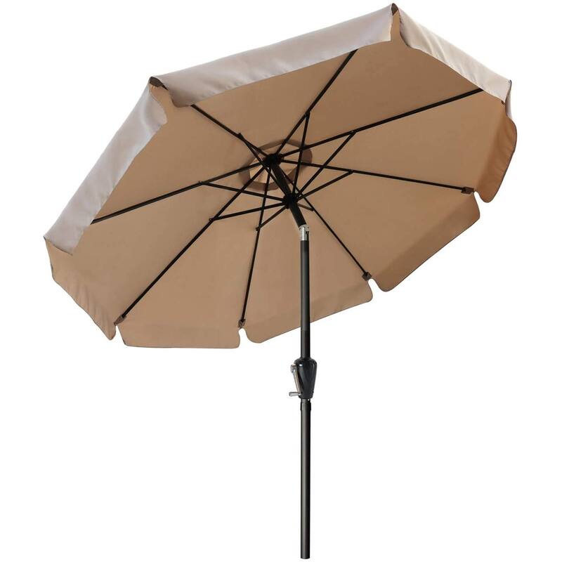 ABCCANOPY 10FT Outdoor Table Market Umbrella Tilt and Crank for Garden