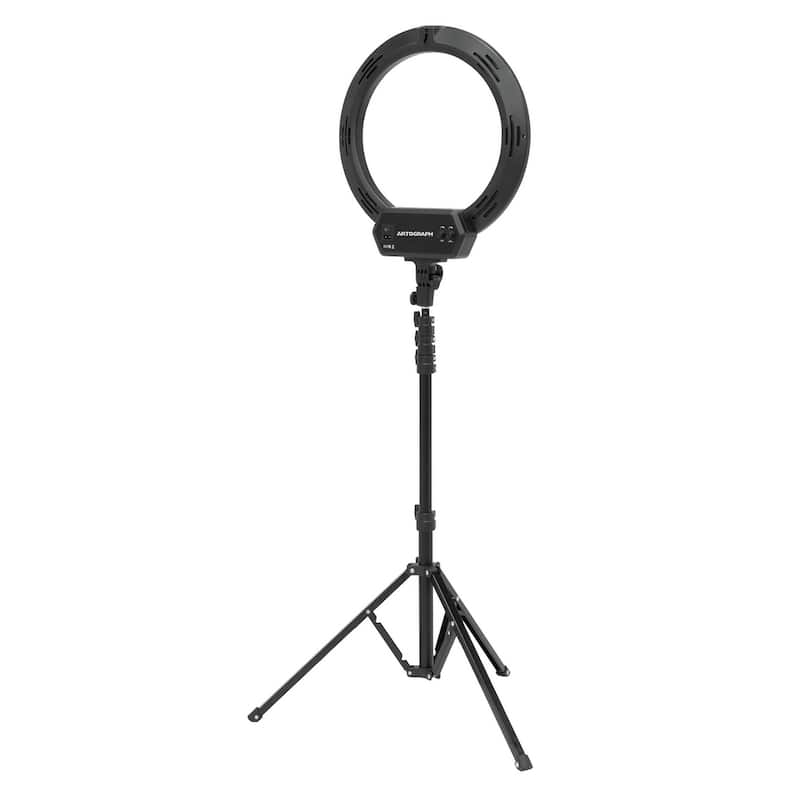 Artograph 16 Inch Ring Light with Tripod Legs, Remote and Carry case - 16 Inch