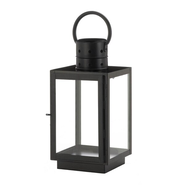modern black lantern