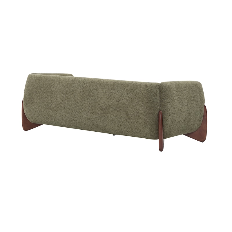 Alma Upholstered Boucle 3-Seat Sofa by Christopher Knight Home
