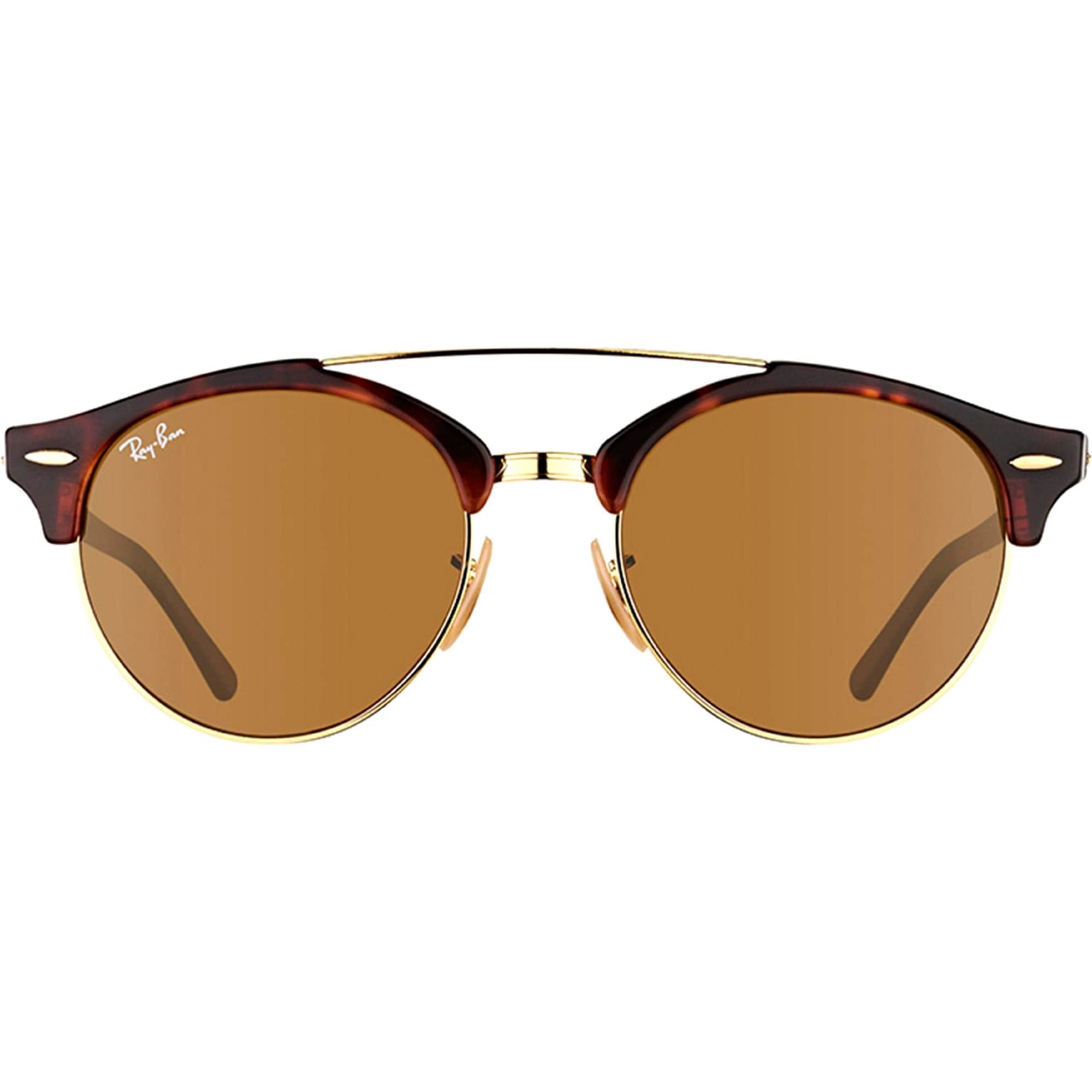 Rayban Clubround Unisex Tortoise Non Polarized Double Bridge Round Sunglasses Tortoise Brown Classic 51mm Overstock Rayban Clubround Unisex Tortoise Non Polarized Double Bridge Round Sunglasses Tortoise Brown Classic 51mm Overstock