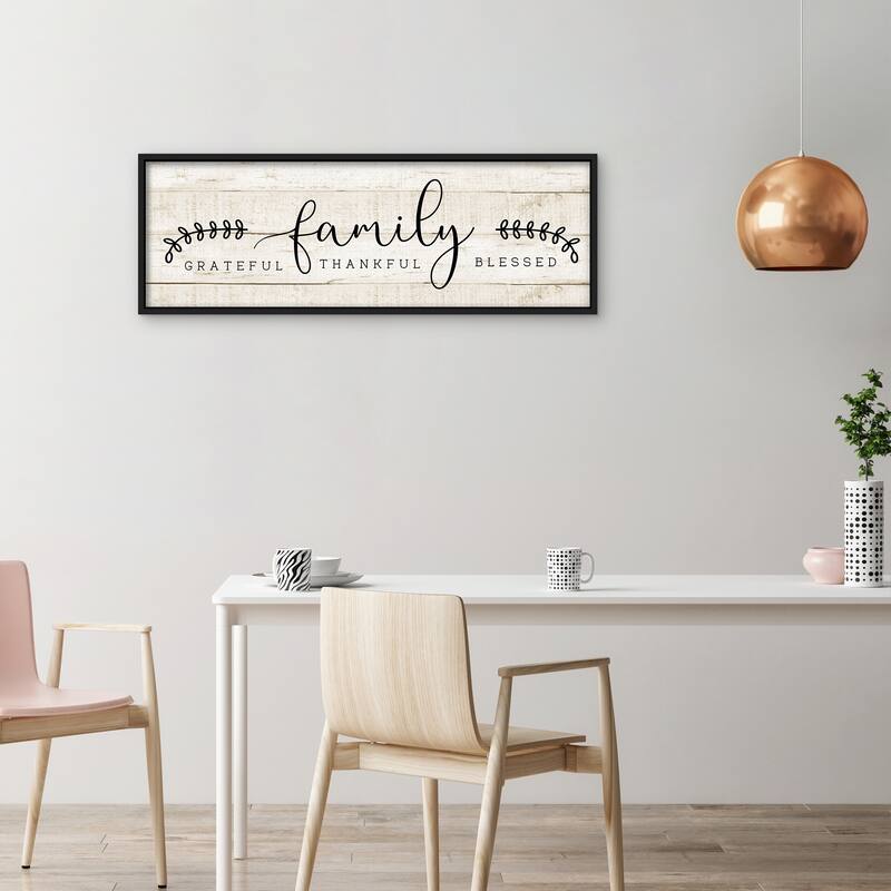 Family by CAD Designs Box Framed Canvas Art Print