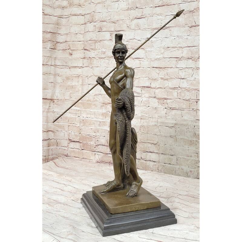 Jason And The Golden Fleece Sculpture Classical Greek Mythology Bronze Statue