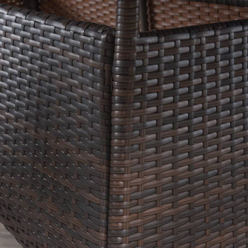 Barnes Outdoor 7-piece Wicker Dining Set by Christopher Knight Home