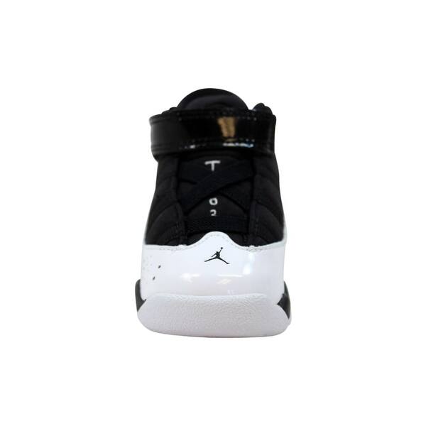 Shop Nike Air Jordan 6 Rings White Black Metallic Gold 942780 100 Toddler Overstock 28728443