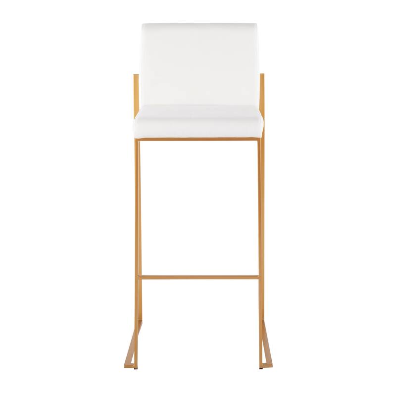 Silver Orchid Forrest High Back Bar Stool - Set of 2
