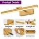 preview thumbnail 18 of 22, Modern Wireless LED Vanity Light 3CCT Dimmable, Remote Control, Rechargeable, Easy Magnetic Installation