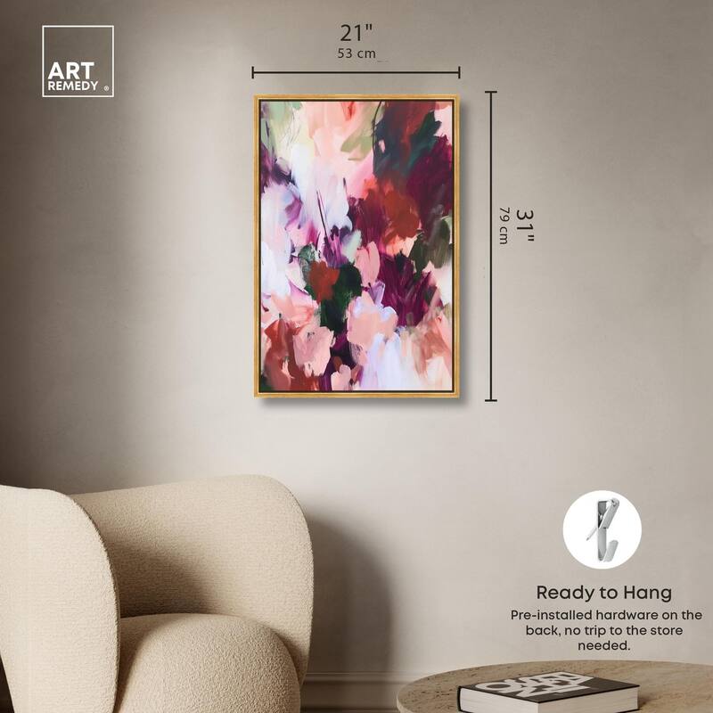 Adelas Garden I Canvas by Art Remedy