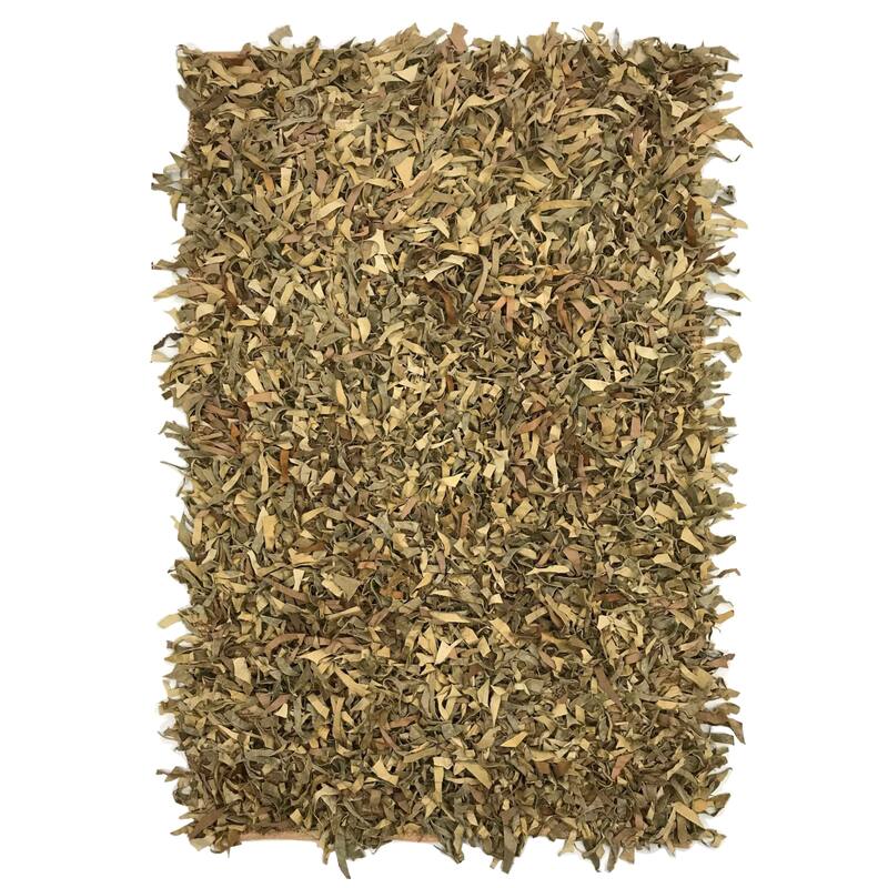 Leather Shaggy Living Room Rug Washable Area Rugs Non Slip Accent Rugs Soft Foldable Indoor Carpet Easy To Clean 3'5" x 5'5"