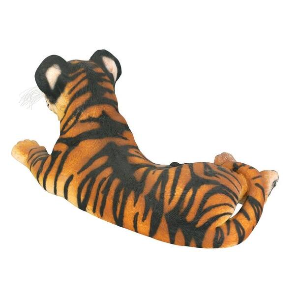 Shop Design Toscano The Grand Scale Lying Down Bengal Tiger Cub Statue Overstock 21659344