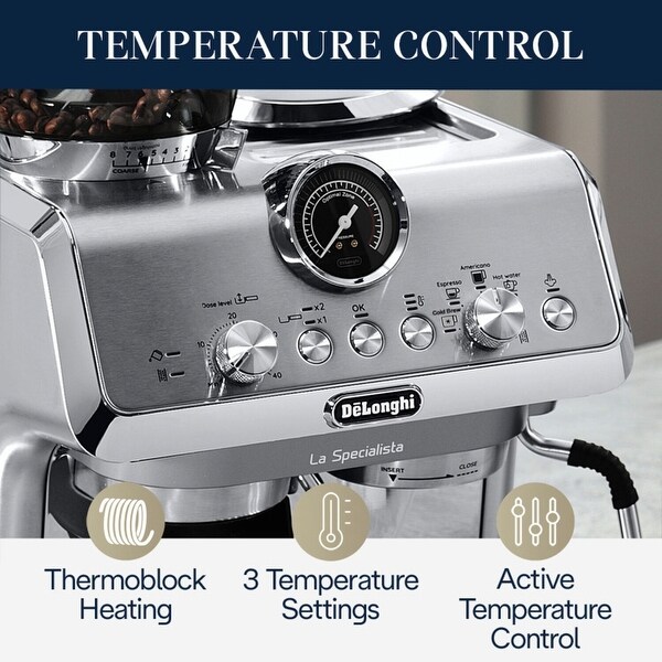 希少 綺麗 De'Longhi Mod.EAM1000BJ De'Longhi La Specialista Arte Evo Espresso Machine with Cold Brew