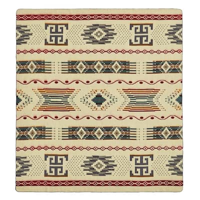 Ultra Soft Southwestern Dot Handmade Woven Blanket