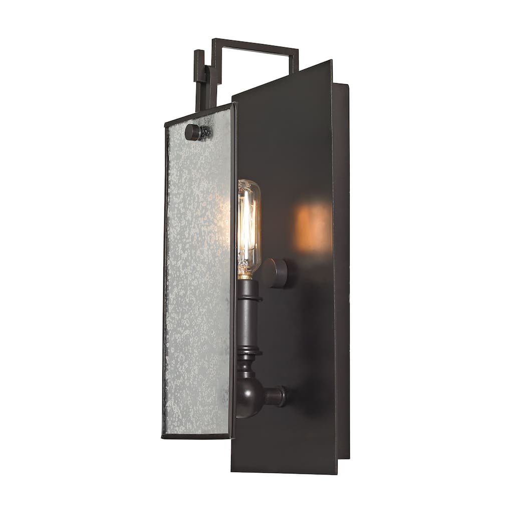 Lindhurst 13'' High 1-Light Sconce - Oil Rubbed Bronze - 13 inch Tall