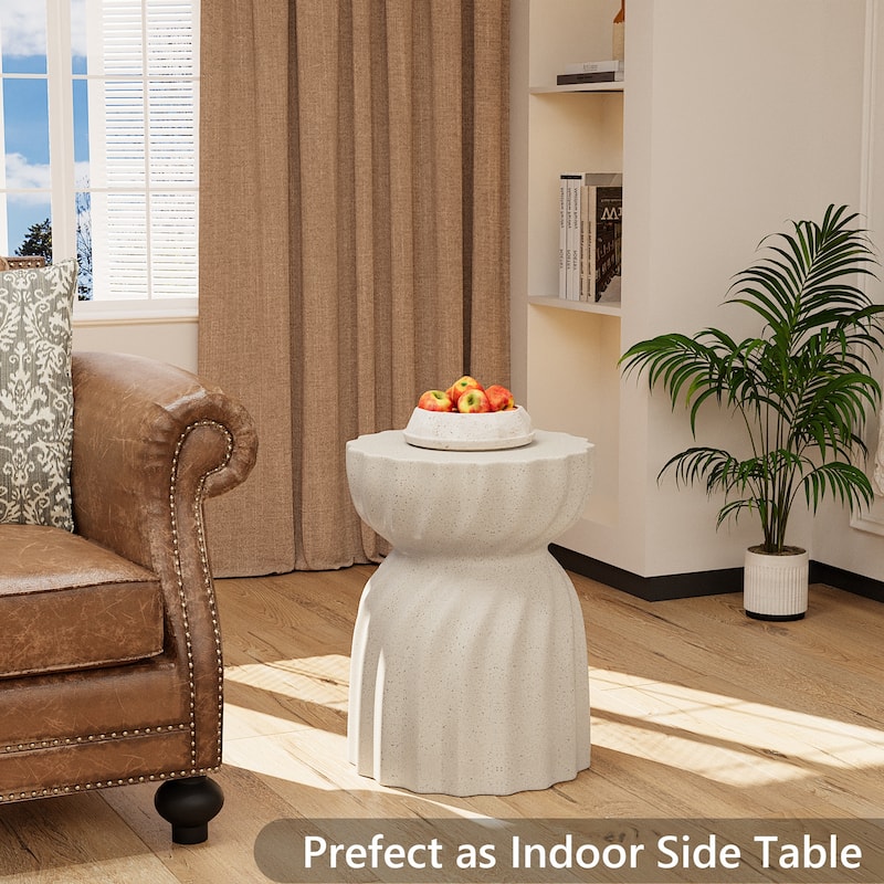 COSIEST Round 14' Outdoor Side Table