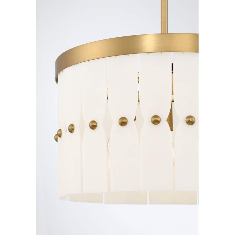 Minka Lavery 2083 Coronelle 3 Light 16" Wide Semi-Flush Drum Ceiling