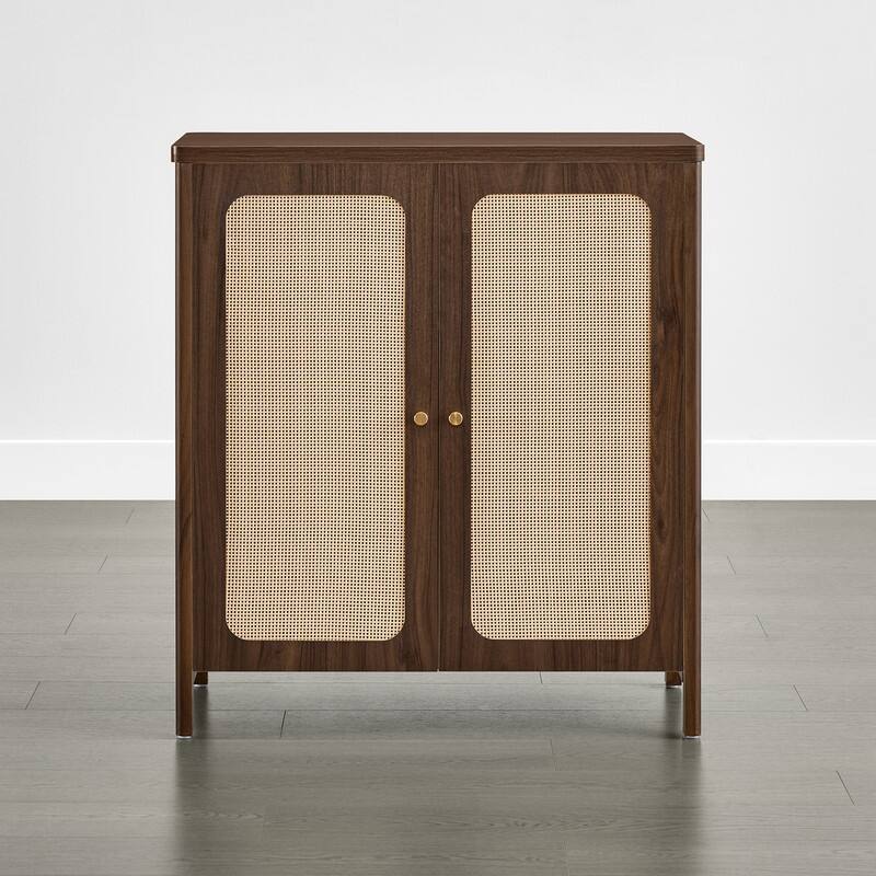 Spruce & Spring Boho Chic Sideboard Buffet Cabinet with Storage for Dining & Living Room