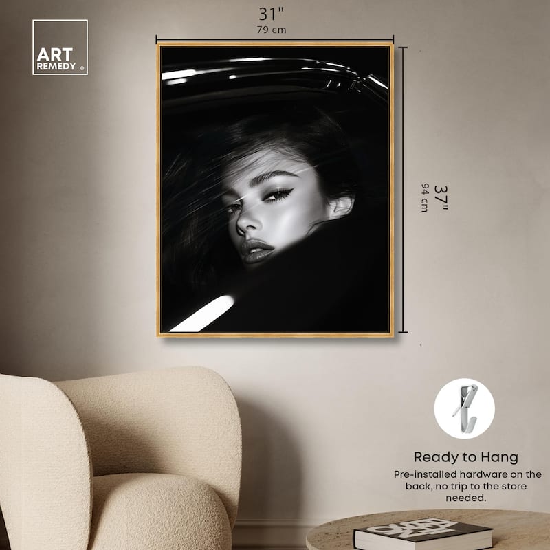 Depth of Her Eyes Canvas by Art Remedy