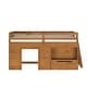 preview thumbnail 25 of 36, Farmhouse Twin Loft Bed with 1 Drawer