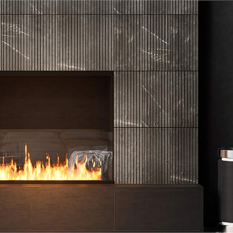 Merola Tile Istanbul Strata Night 6-7/8" x 14" Porcelain Floor and Wall Tile