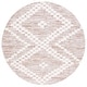 preview thumbnail 7 of 27, SAFAVIEH Alamo Nagehan Rustic Boho Rug 6'7" Round - Taupe/Ivory - Round