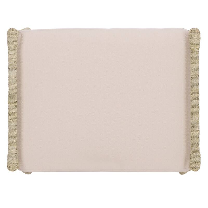 SAFAVIEH Home Iveliz Ottoman with Cushion