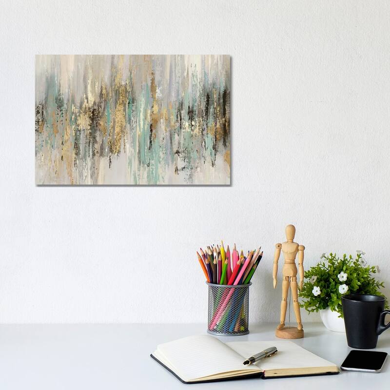 iCanvas "Dripping Gold I" by Tom Reeves Canvas Print - 8x12x0.75