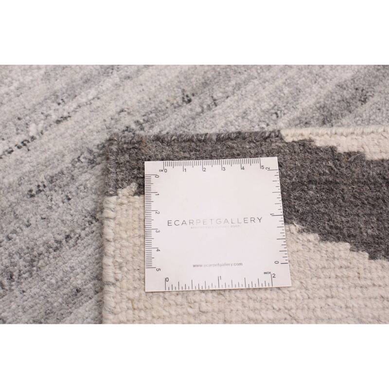 ECARPETGALLERY Hand-knotted Alma Ivory Wool Rug - 8'1 x 10'0