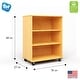 preview thumbnail 11 of 17, Tot Mate Open Single Sided Mobile Storage Locker, Write-on Wipe-off Markerboard Back, 48H