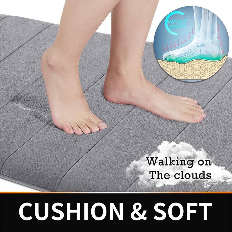 Memory Foam Bath Mat Set