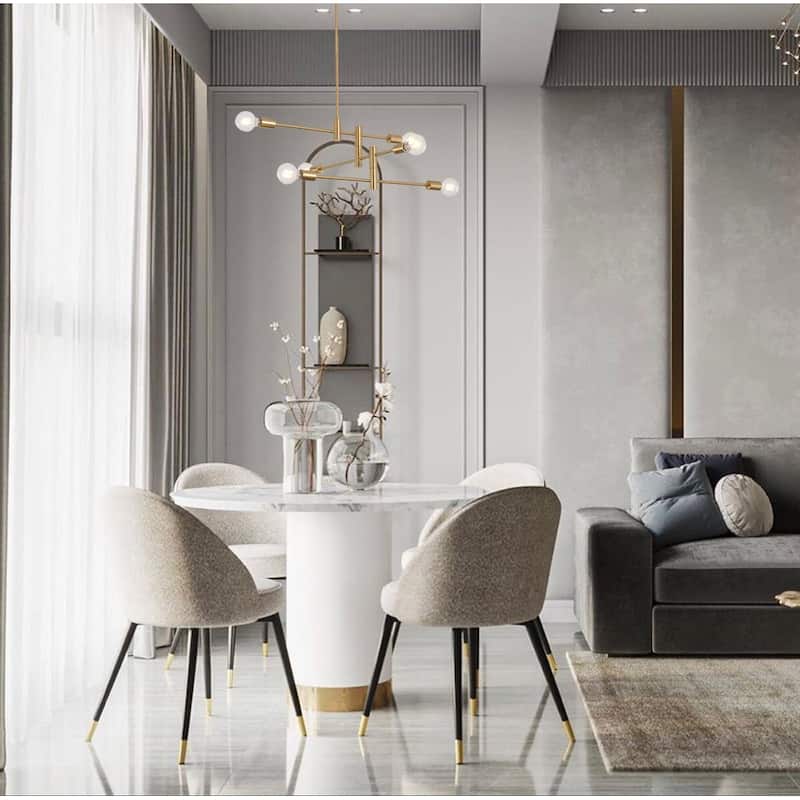 Three Tier Brushed Bronze Metal Ceiling Fixture