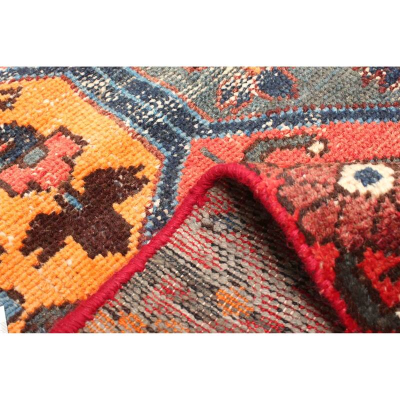 ECARPETGALLERY Hand-knotted Kayseri Vintage Red Wool Rug - 4'0 x 6'5