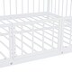preview thumbnail 19 of 18, Full over Full Size Metal Bunk Bed with Slide and Guardrails,Versatile Design for Safety and Playful Functionality