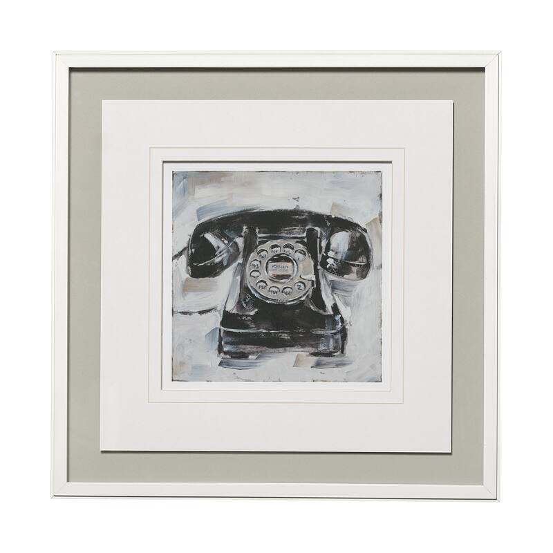 Retro Phone I Framed Art Print