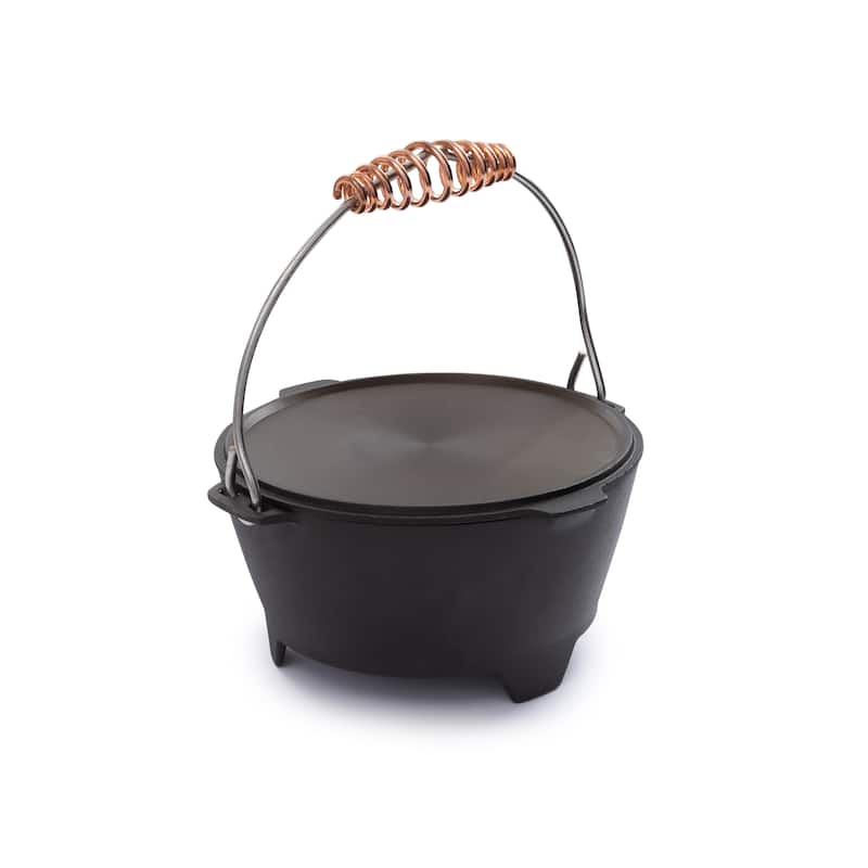 Barebones Polished Cast Iron Dutch Oven - 4 Quart