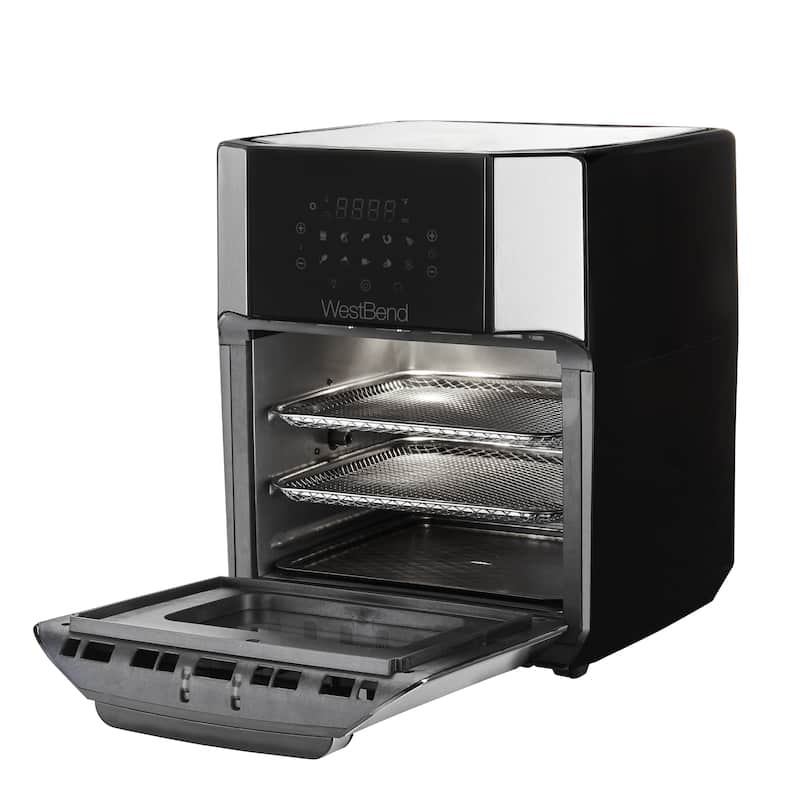 West Bend XL Digital Air Fryer Oven with 10 Presets and 6 Functions, 12