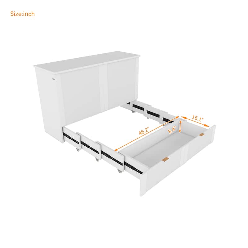 Full Size Murphy Bed Wall Bed