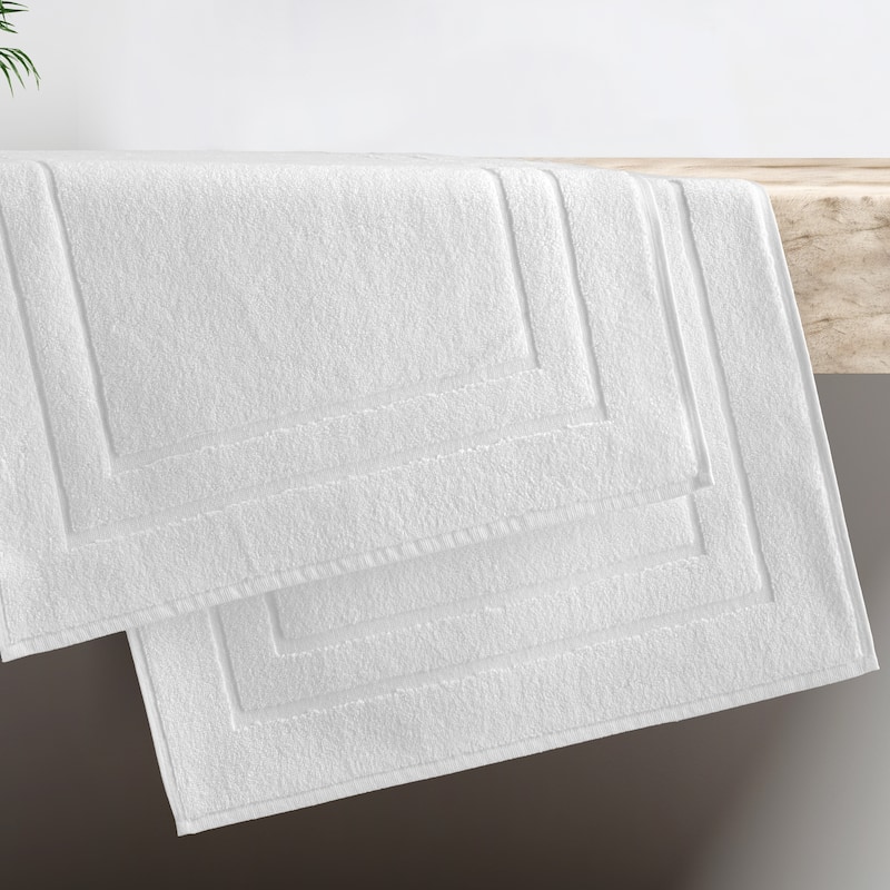 Authentic Hotel and Spa 100% Turkish Cotton Anovia Bath Mat